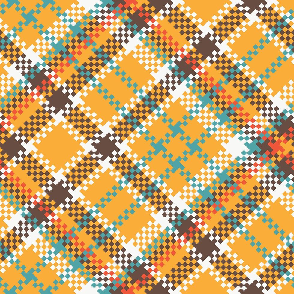 Tartan Pattern Seamless. Sweet Sweet Plaids Pattern Traditional Scottish Woven Fabric. Lumberjack Shirt Flannel Textile. Pattern Tile Swatch Included. vector