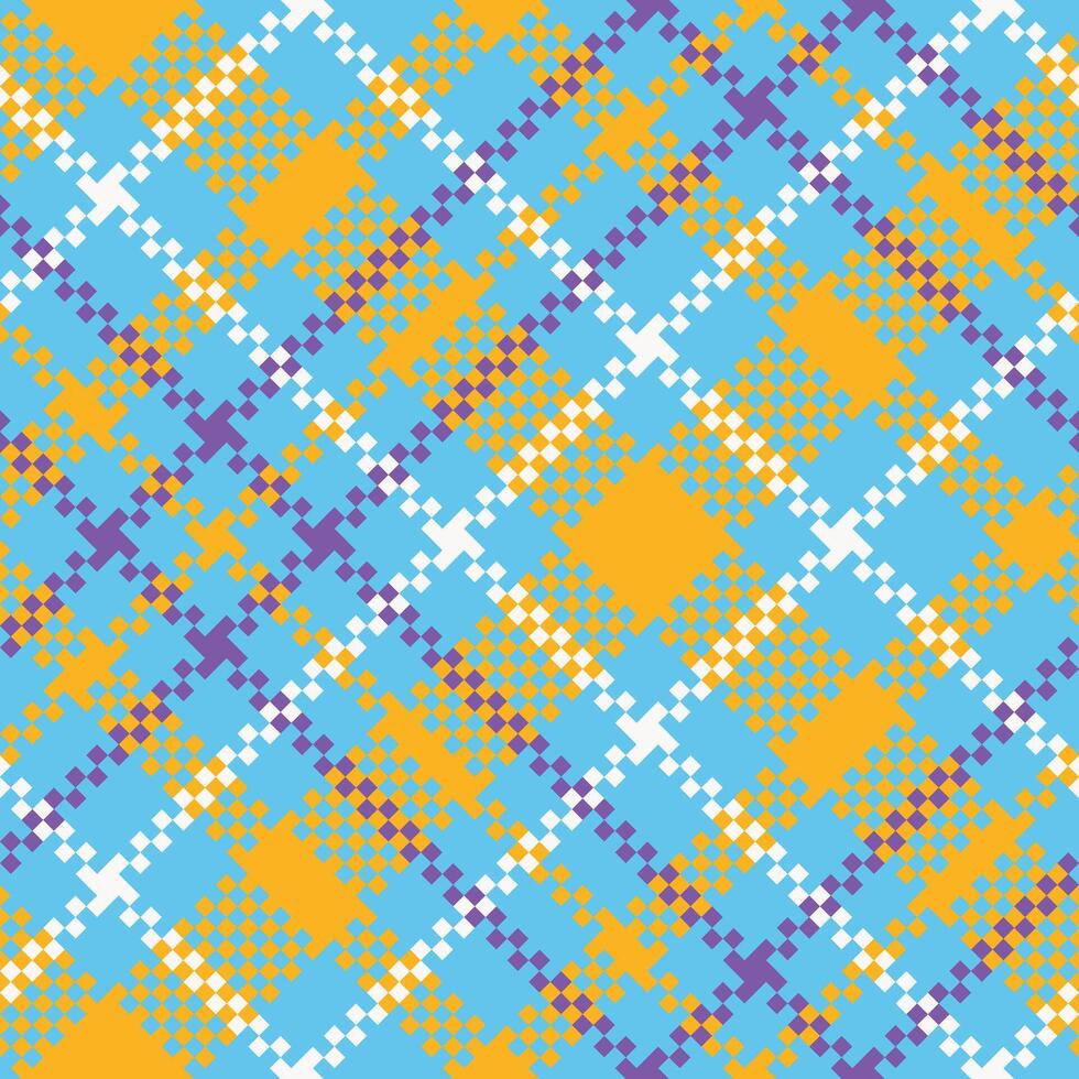 Tartan Seamless Pattern. Traditional Scottish Checkered Background. Traditional Scottish Woven Fabric. Lumberjack Shirt Flannel Textile. Pattern Tile Swatch Included. vector