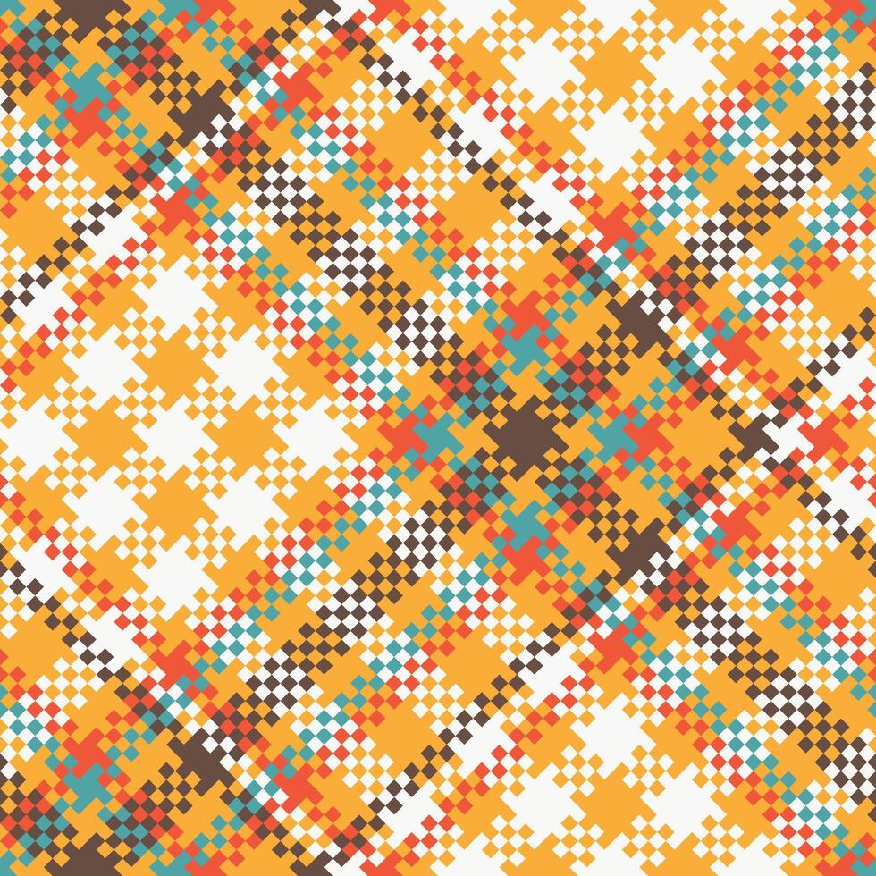 Tartan Pattern Seamless. Sweet Sweet Plaids Pattern Seamless Tartan Illustration Set for Scarf, Blanket, Other Modern Spring Summer Autumn Winter Holiday Fabric Print. vector
