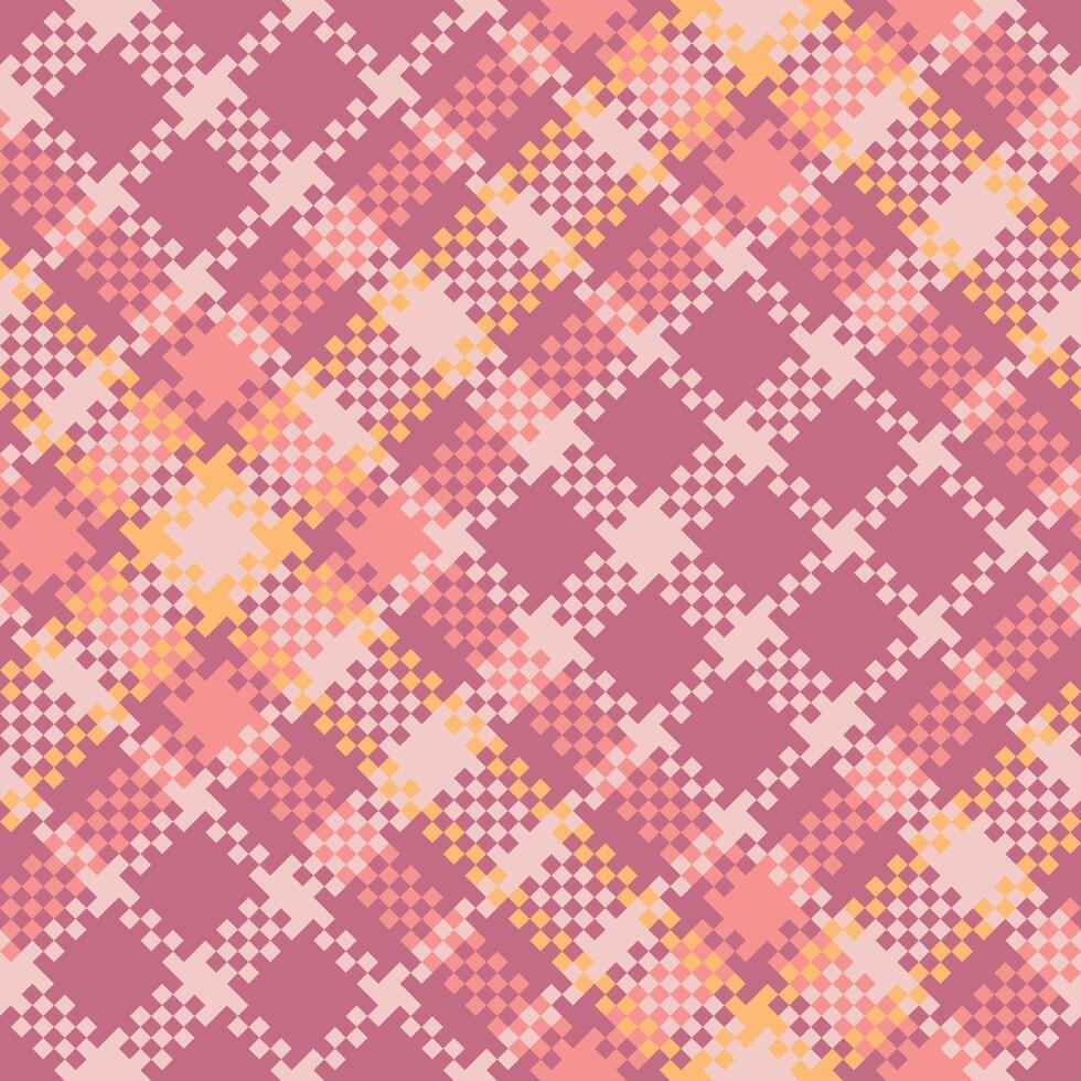 Plaids Pattern Seamless. Checkerboard Pattern Template for Design Ornament. Seamless Fabric Texture. vector