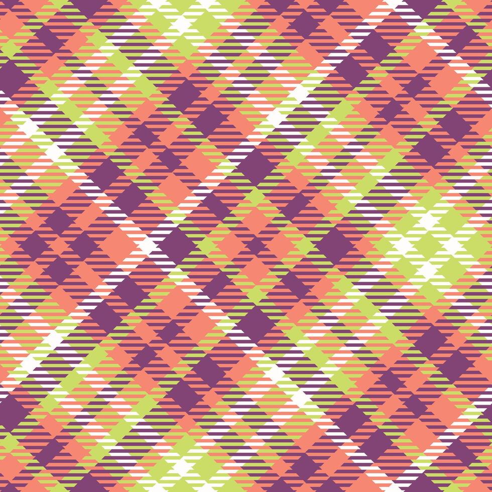 Tartan Plaid Pattern Seamless. Checker Pattern. Template for Design Ornament. Seamless Fabric Texture. Illustration vector