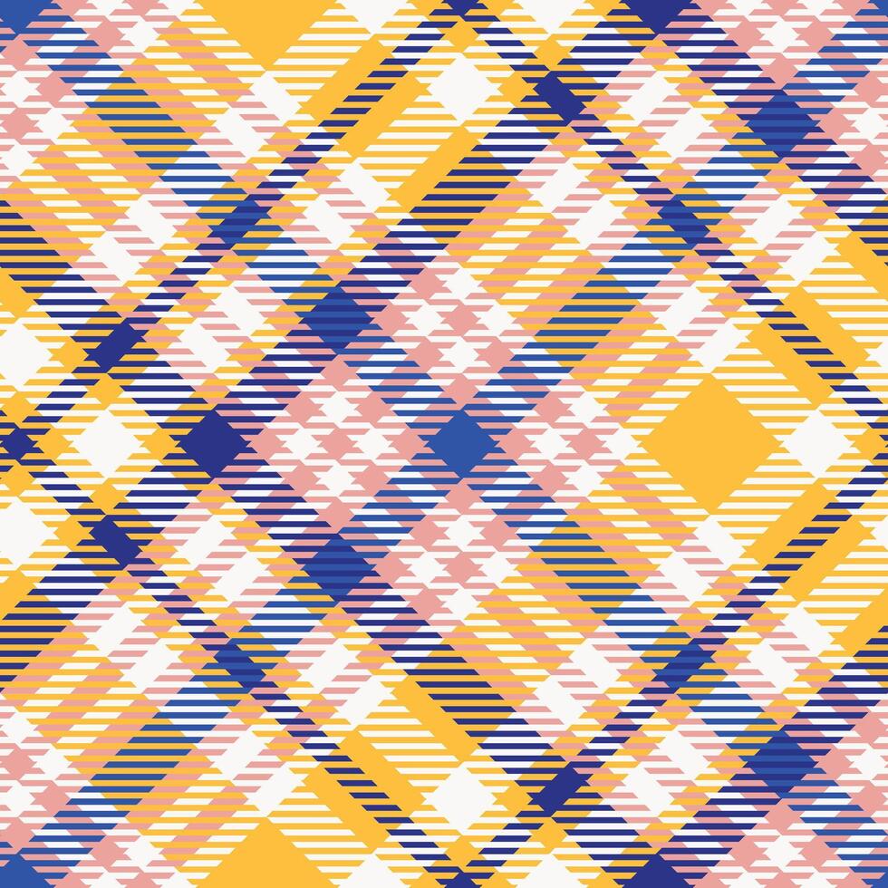 Scottish Tartan Plaid Seamless Pattern, Checkerboard Pattern. Template for Design Ornament. Seamless Fabric Texture. Illustration vector