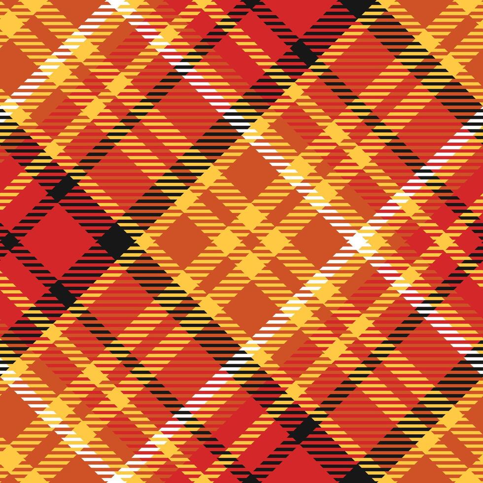 Scottish Tartan Plaid Seamless Pattern, Traditional Scottish Checkered Background. Traditional Scottish Woven Fabric. Lumberjack Shirt Flannel Textile. Pattern Tile Swatch Included. vector