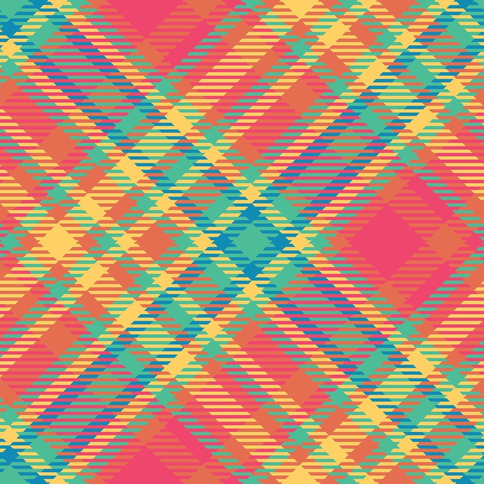 Scottish Tartan Plaid Seamless Pattern, Tartan Plaid Pattern Seamless. Template for Design Ornament. Seamless Fabric Texture. Illustration vector