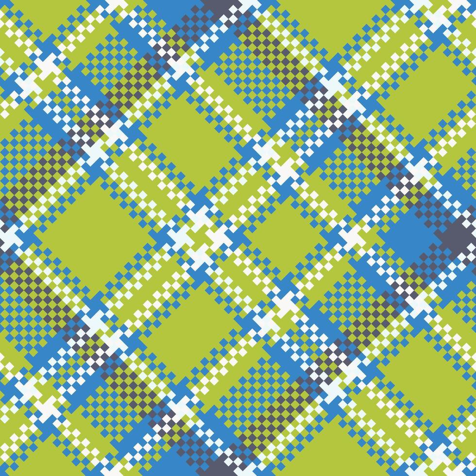Plaids Pattern Seamless. Traditional Scottish Checkered Background. Traditional Scottish Woven Fabric. Lumberjack Shirt Flannel Textile. Pattern Tile Swatch Included. vector