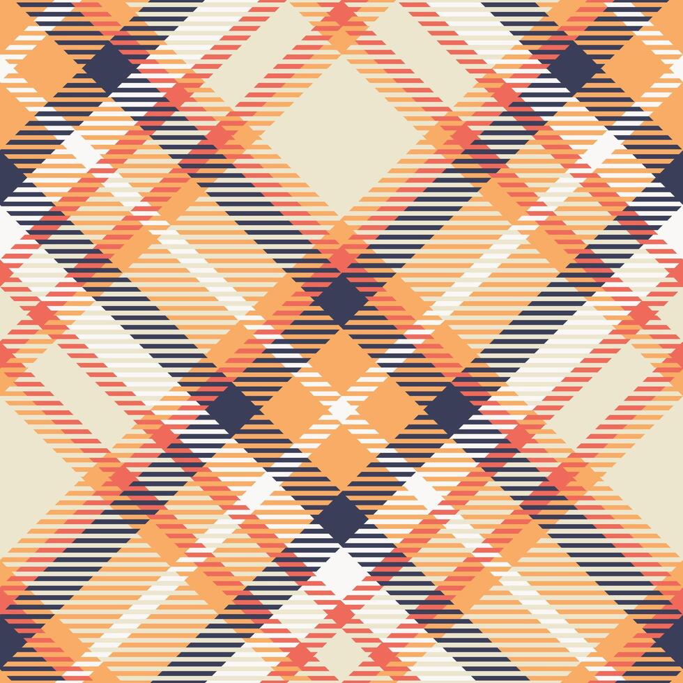 Plaid Pattern Seamless. Checkerboard Pattern Template for Design Ornament. Seamless Fabric Texture. vector