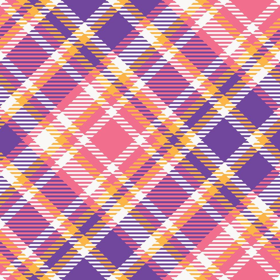Plaid Patterns Seamless. Tartan Seamless Pattern Seamless Tartan Illustration Set for Scarf, Blanket, Other Modern Spring Summer Autumn Winter Holiday Fabric Print. vector