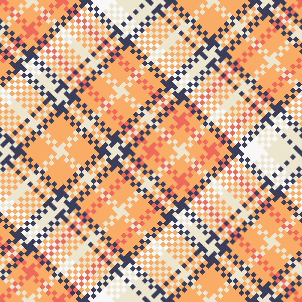 Plaid Pattern Seamless. Checkerboard Pattern Flannel Shirt Tartan Patterns. Trendy Tiles for Wallpapers. vector