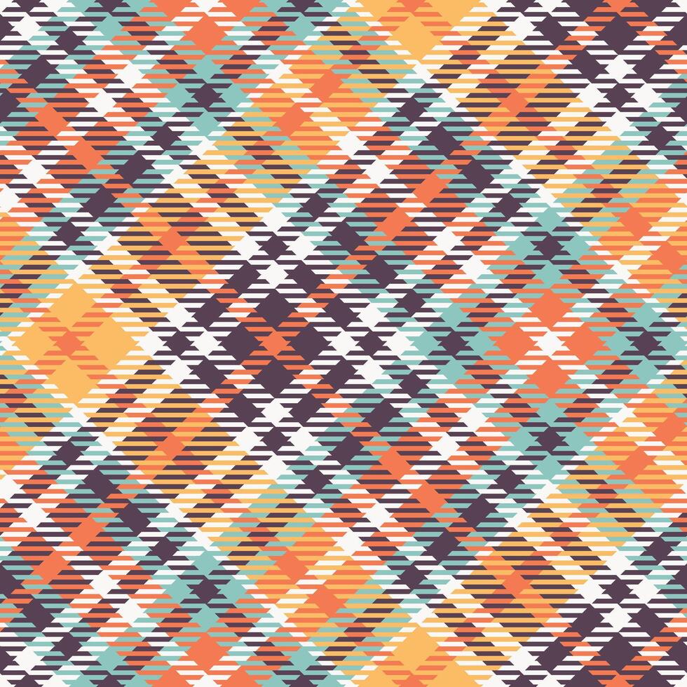 Scottish Tartan Pattern. Tartan Seamless Pattern Seamless Tartan Illustration Set for Scarf, Blanket, Other Modern Spring Summer Autumn Winter Holiday Fabric Print. vector