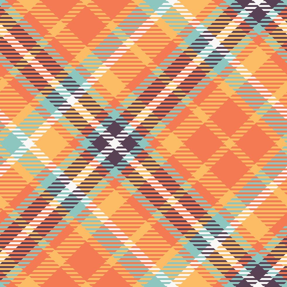 Scottish Tartan Pattern. Checkerboard Pattern Template for Design Ornament. Seamless Fabric Texture. vector