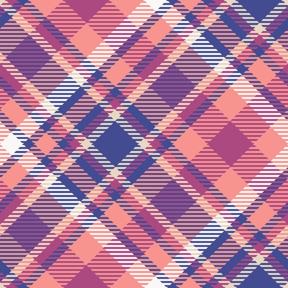 Scottish Tartan Seamless Pattern. Checkerboard Pattern Traditional Scottish Woven Fabric. Lumberjack Shirt Flannel Textile. Pattern Tile Swatch Included. vector
