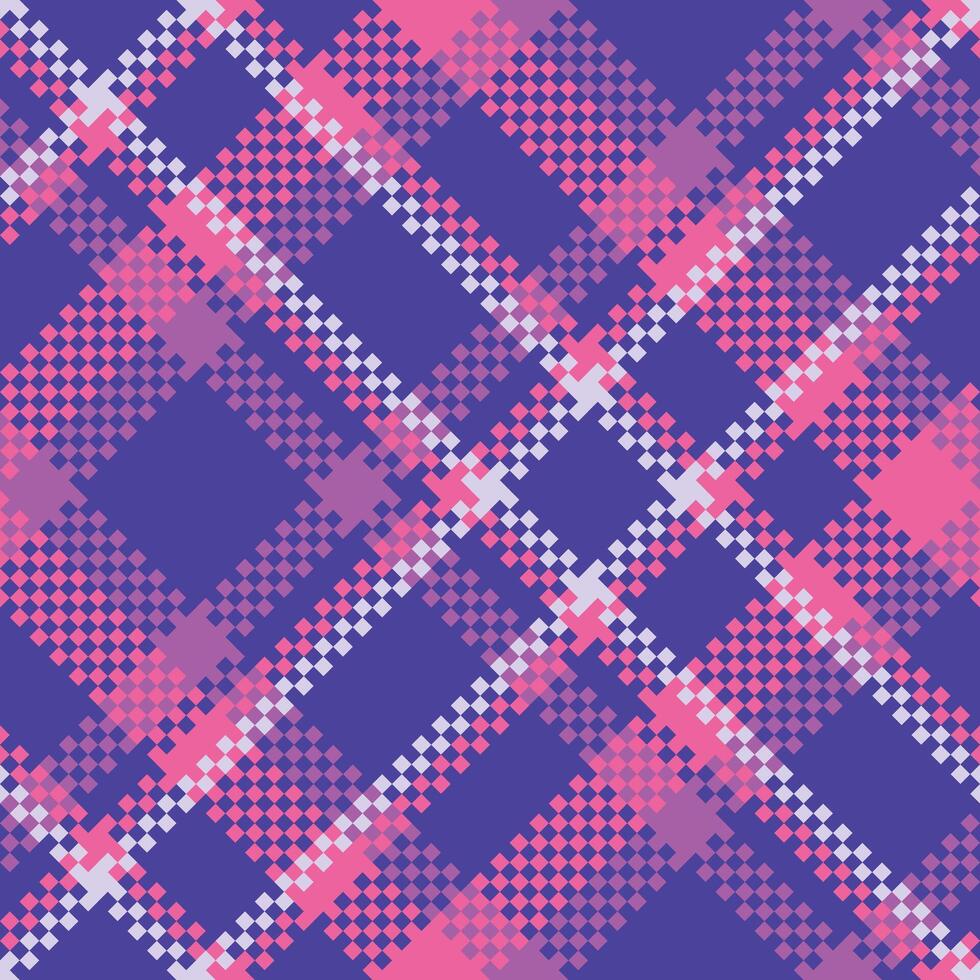 Plaid Pattern Seamless. Scottish Tartan Pattern Template for Design Ornament. Seamless Fabric Texture. vector