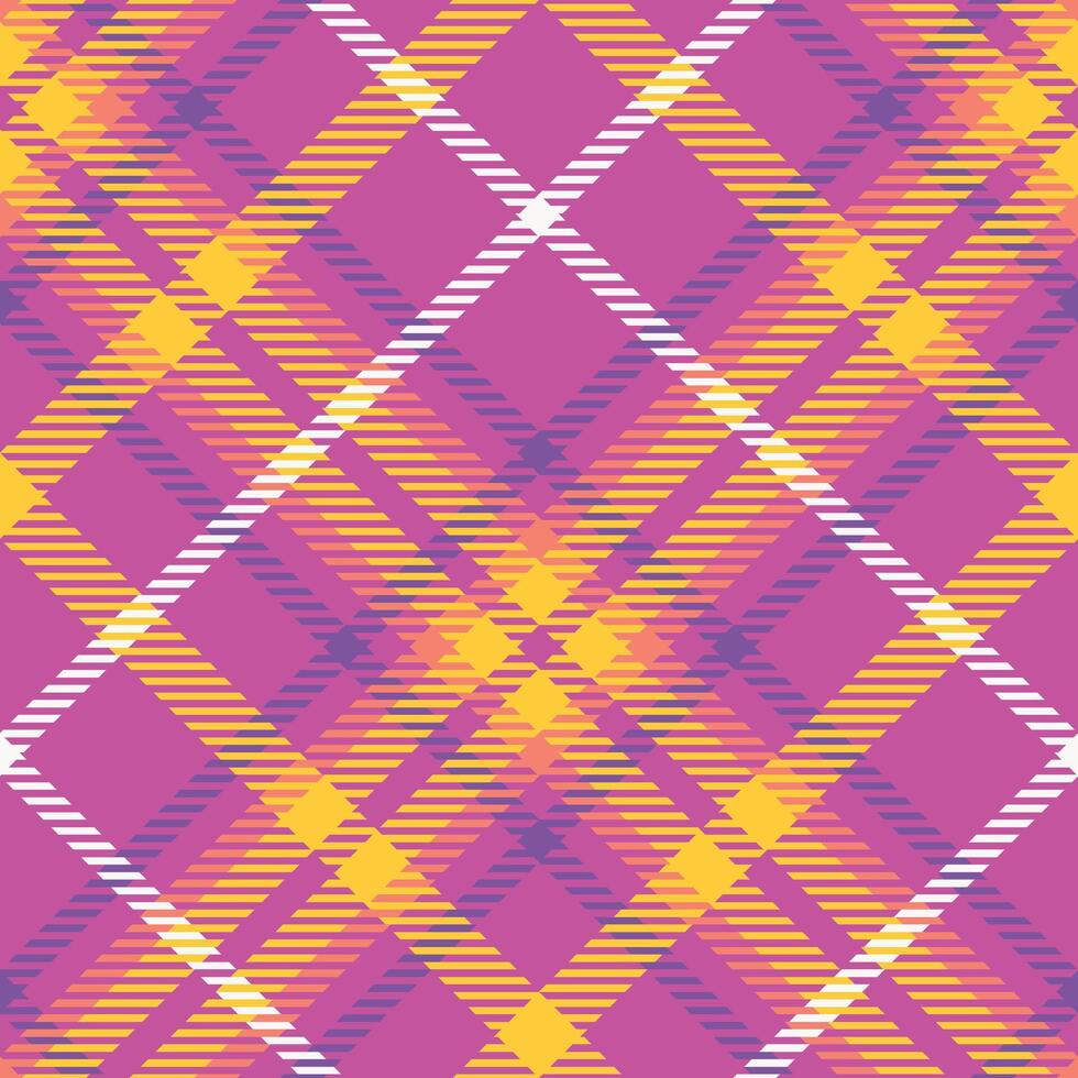 Tartan Plaid Seamless Pattern. Scottish Plaid, Seamless Tartan Illustration Set for Scarf, Blanket, Other Modern Spring Summer Autumn Winter Holiday Fabric Print. vector