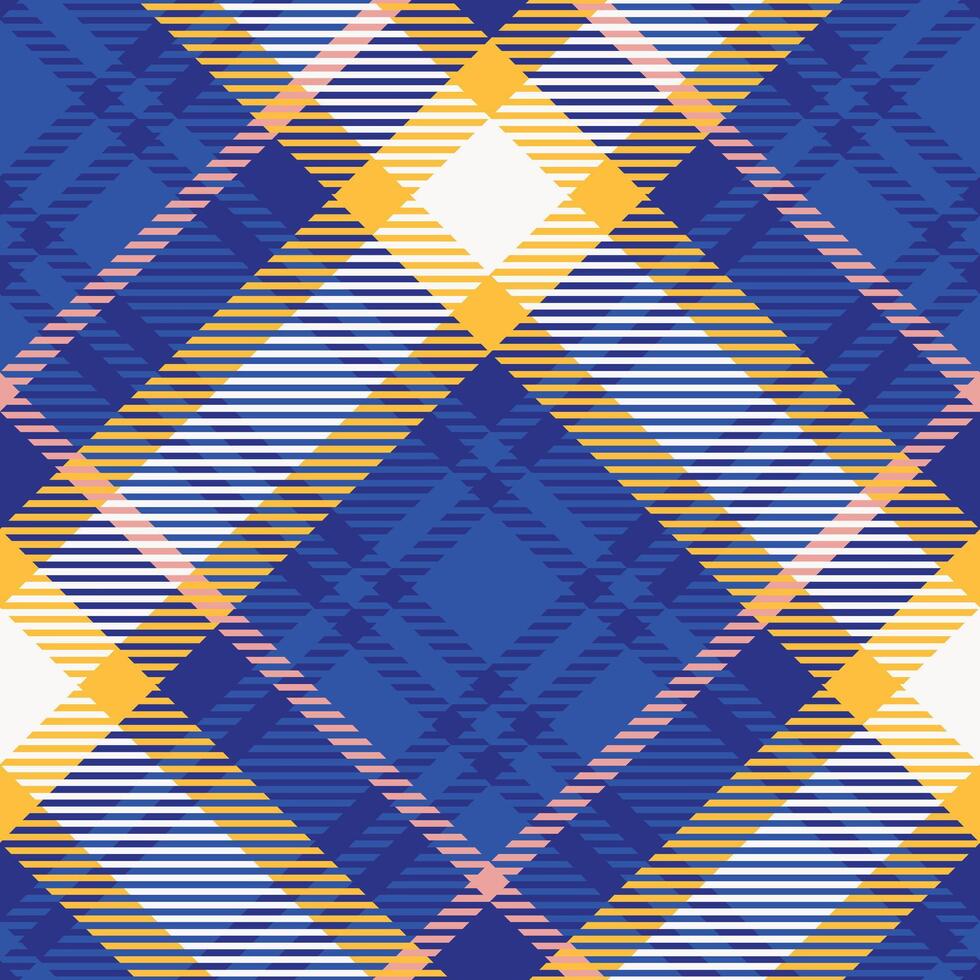 Scottish Tartan Plaid Seamless Pattern, Checker Pattern. Seamless Tartan Illustration Set for Scarf, Blanket, Other Modern Spring Summer Autumn Winter Holiday Fabric Print. vector