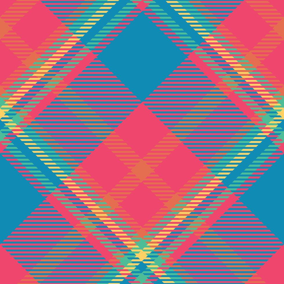 Scottish Tartan Plaid Seamless Pattern, Tartan Plaid Pattern Seamless. Template for Design Ornament. Seamless Fabric Texture. Illustration vector