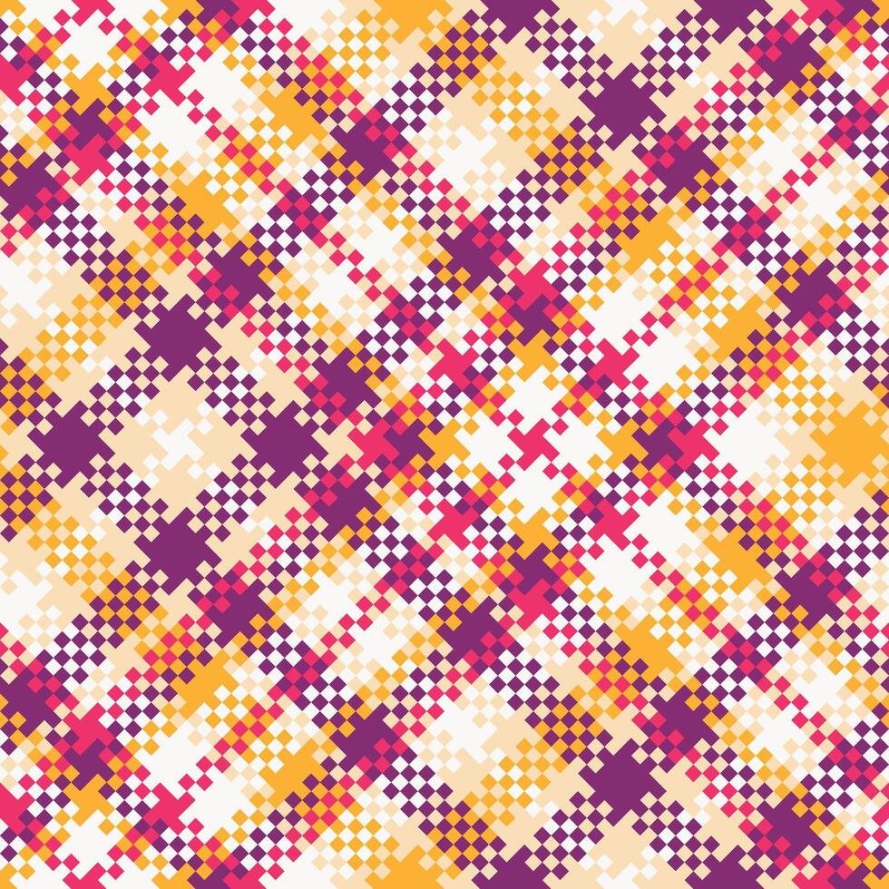 Plaid Patterns Seamless. Checkerboard Pattern for Scarf, Dress, Skirt, Other Modern Spring Autumn Winter Fashion Textile Design. vector