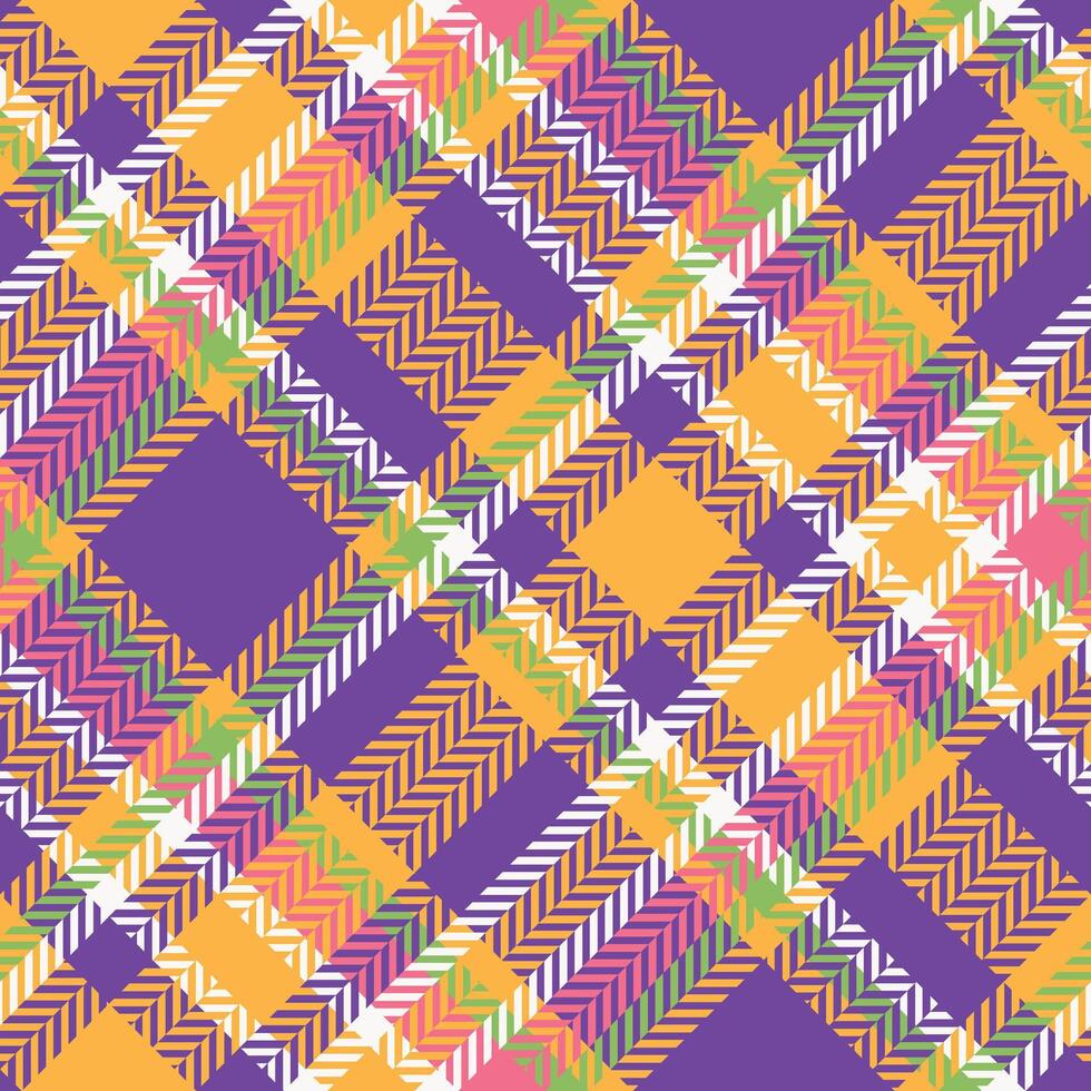 Plaid Patterns Seamless. Gingham Patterns Seamless Tartan Illustration Set for Scarf, Blanket, Other Modern Spring Summer Autumn Winter Holiday Fabric Print. vector