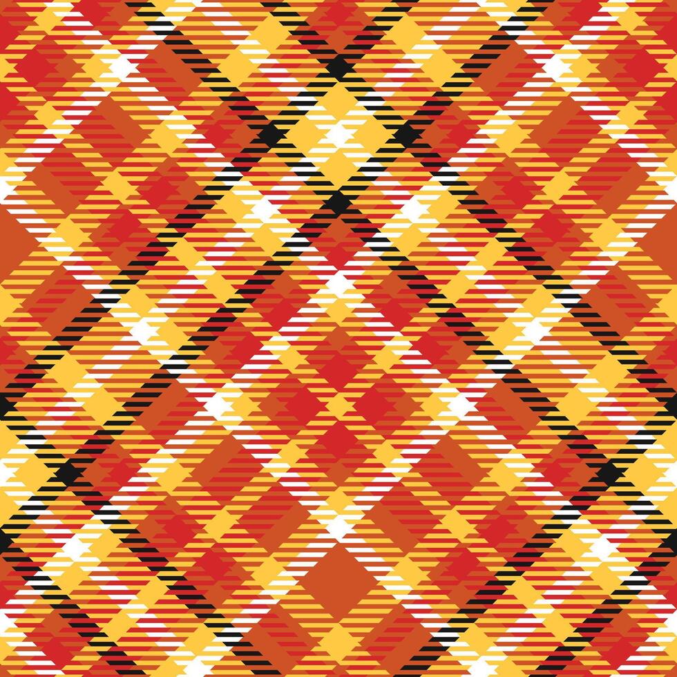 Scottish Tartan Plaid Seamless Pattern, Traditional Scottish Checkered Background. Traditional Scottish Woven Fabric. Lumberjack Shirt Flannel Textile. Pattern Tile Swatch Included. vector