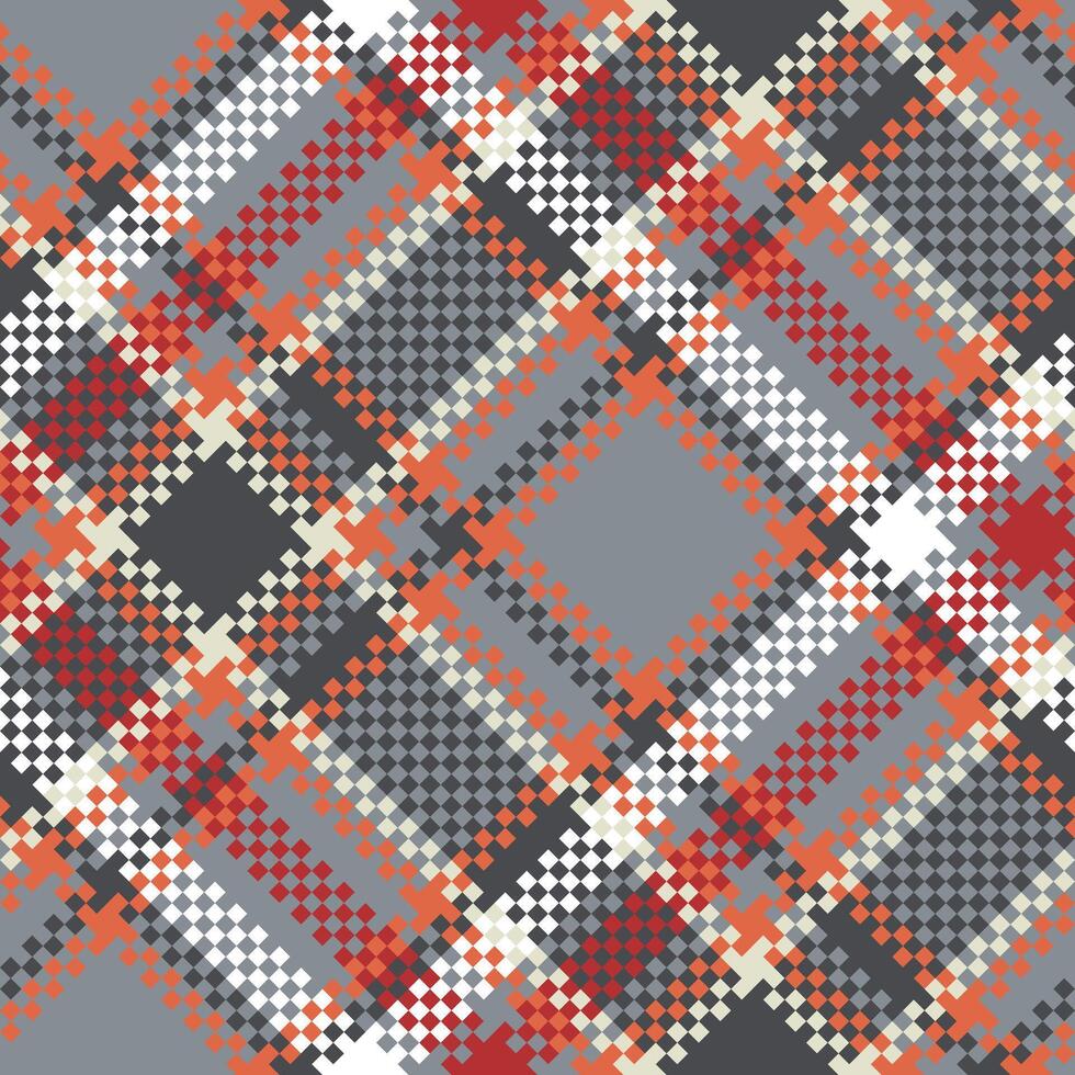 Tartan Pattern Seamless. Pastel Scottish Tartan Pattern Seamless. Tartan Illustration Set for Scarf, Blanket, Other Modern Spring Summer Autumn Winter Holiday Fabric Print. vector