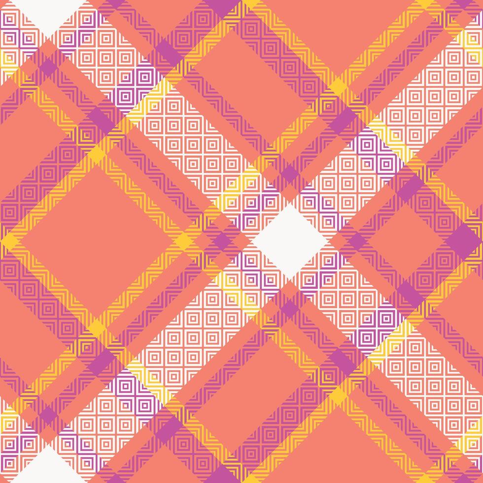 Tartan Plaid Seamless Pattern. Classic Scottish Tartan Design. Seamless Tartan Illustration Set for Scarf, Blanket, Other Modern Spring Summer Autumn Winter Holiday Fabric Print. vector