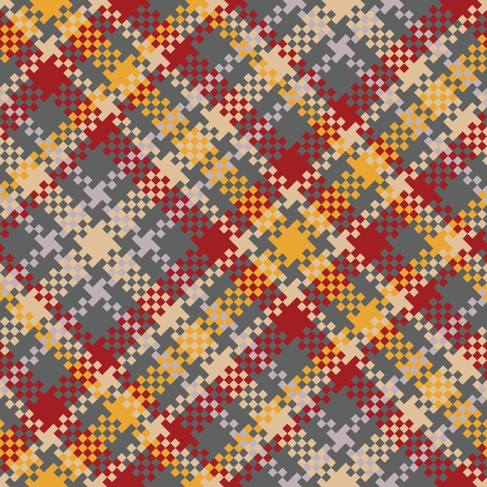 Tartan Pattern Seamless. Traditional Scottish Checkered Background. Flannel Shirt Tartan Patterns. Trendy Tiles for Wallpapers. vector