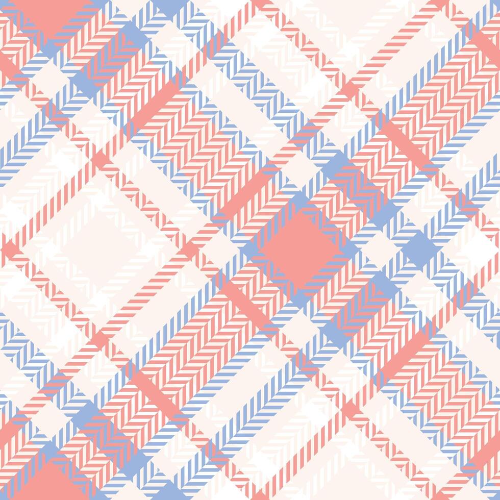 Tartan Plaid Seamless Pattern. Checker Pattern. Template for Design Ornament. Seamless Fabric Texture. Illustration vector