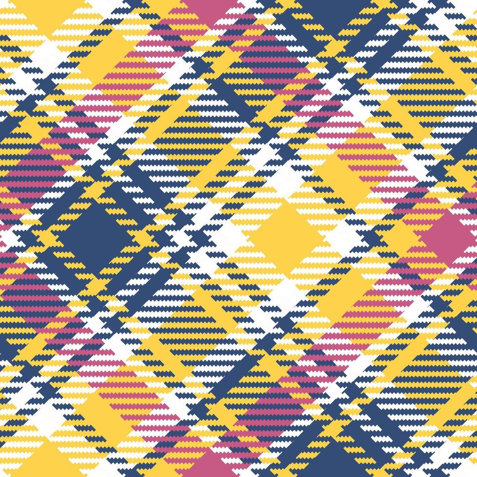Tartan Plaid Pattern Seamless. Traditional Scottish Checkered Background. Template for Design Ornament. Seamless Fabric Texture. Illustration vector