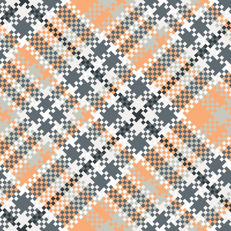 Tartan Seamless Pattern. Sweet Checkerboard Pattern Seamless Tartan Illustration Set for Scarf, Blanket, Other Modern Spring Summer Autumn Winter Holiday Fabric Print. vector