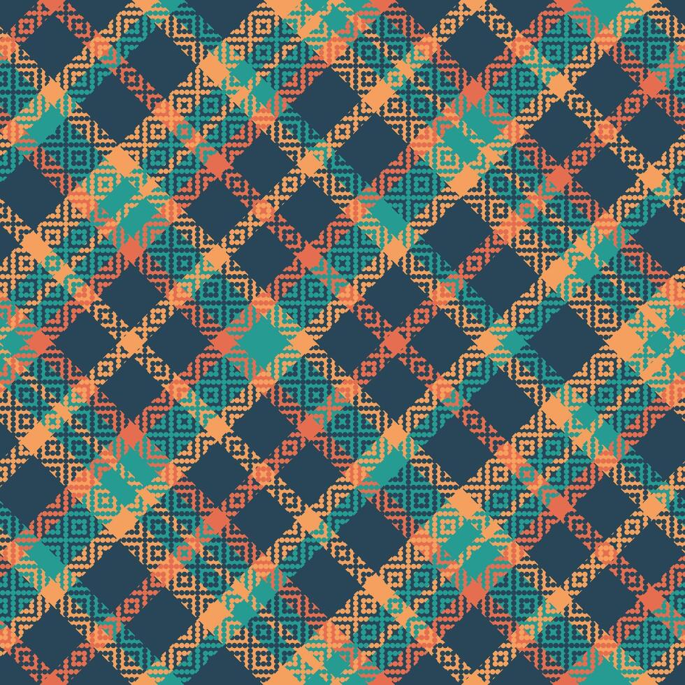 Scottish Tartan Plaid Seamless Pattern, Checker Pattern. Flannel Shirt Tartan Patterns. Trendy Tiles Illustration for Wallpapers. vector