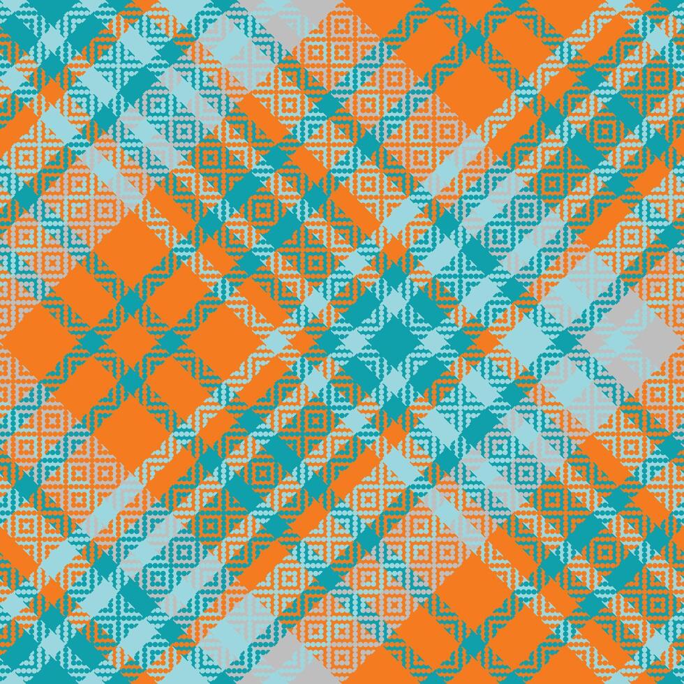 Scottish Tartan Plaid Seamless Pattern, Checker Pattern. Seamless Tartan Illustration Set for Scarf, Blanket, Other Modern Spring Summer Autumn Winter Holiday Fabric Print. vector