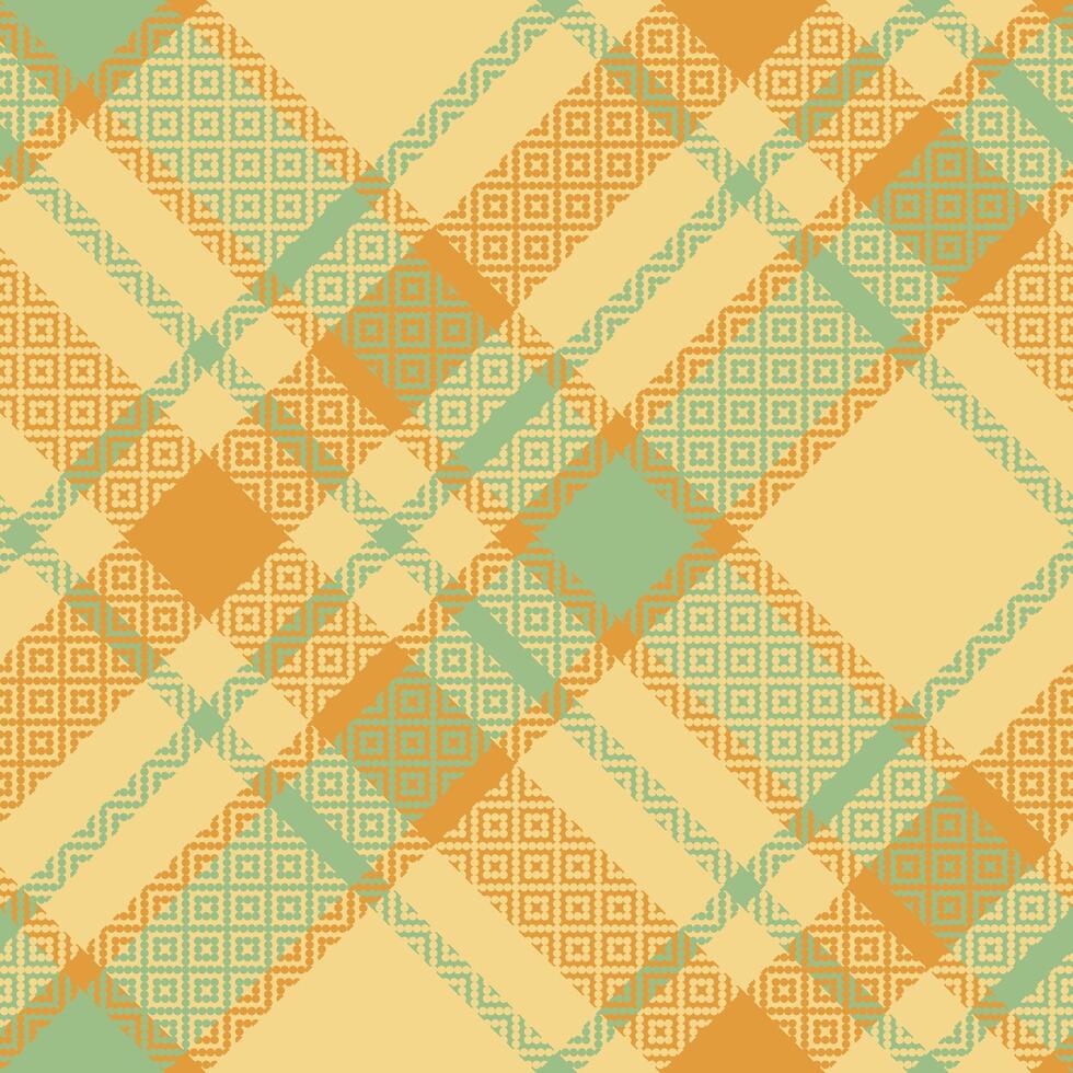 Scottish Tartan Plaid Seamless Pattern, Gingham Patterns. Seamless Tartan Illustration Set for Scarf, Blanket, Other Modern Spring Summer Autumn Winter Holiday Fabric Print. vector