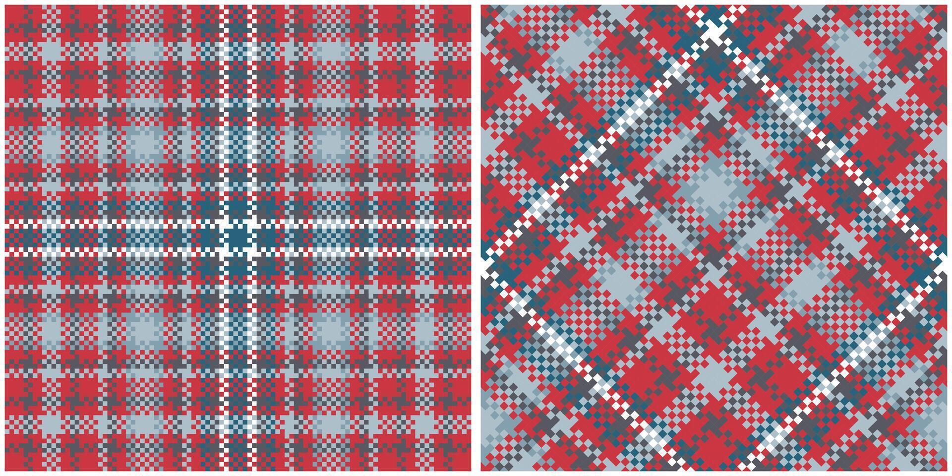 Tartan Seamless Pattern. Tartan Plaid Seamless Pattern. for Scarf, Dress, Skirt, Other Modern Spring Autumn Winter Fashion Textile Design. vector