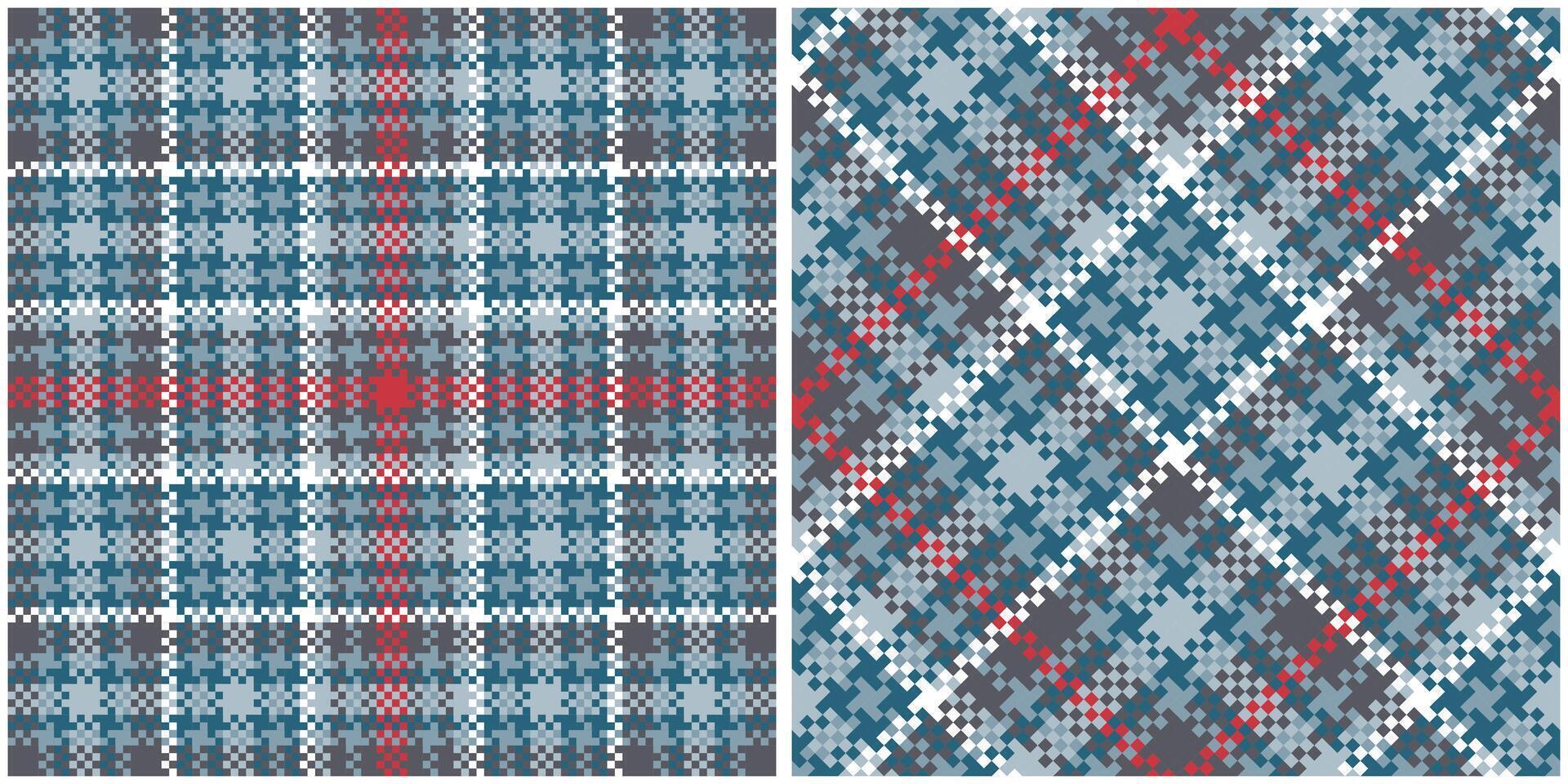 Tartan Seamless Pattern. Classic Scottish Tartan Design. Traditional Scottish Woven Fabric. Lumberjack Shirt Flannel Textile. Pattern Tile Swatch Included. vector