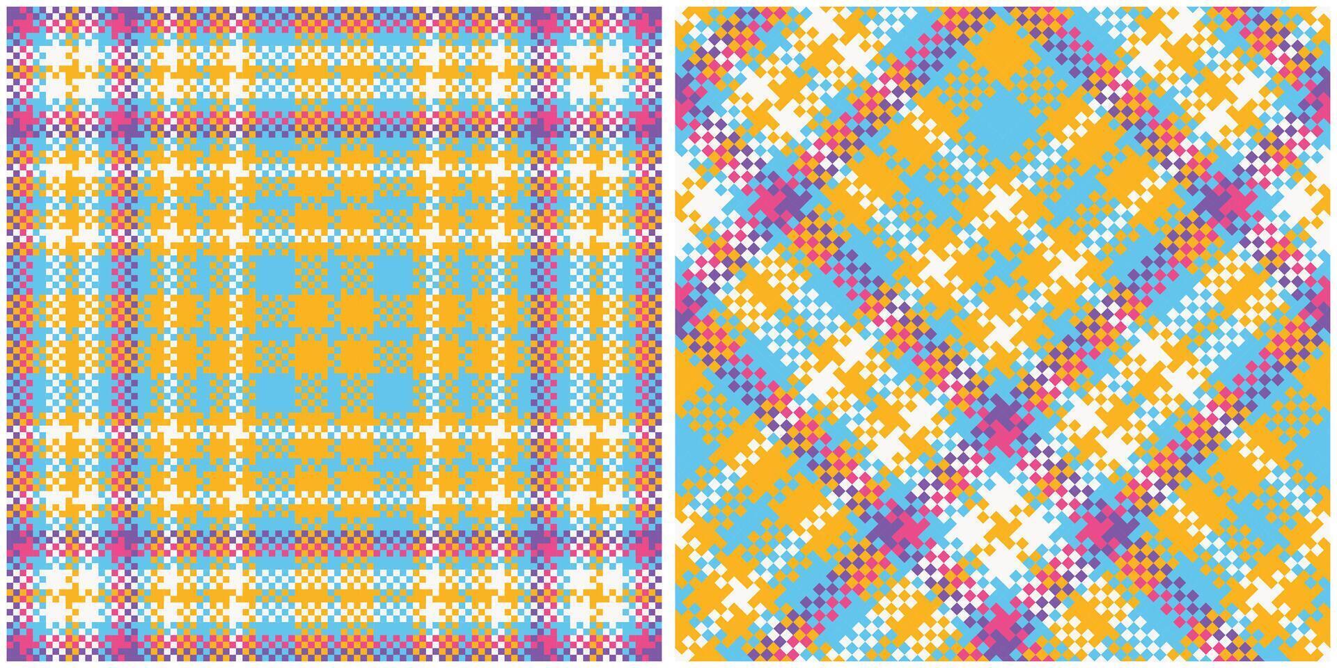 Tartan Seamless Pattern. Traditional Scottish Checkered Background. for Scarf, Dress, Skirt, Other Modern Spring Autumn Winter Fashion Textile Design. vector