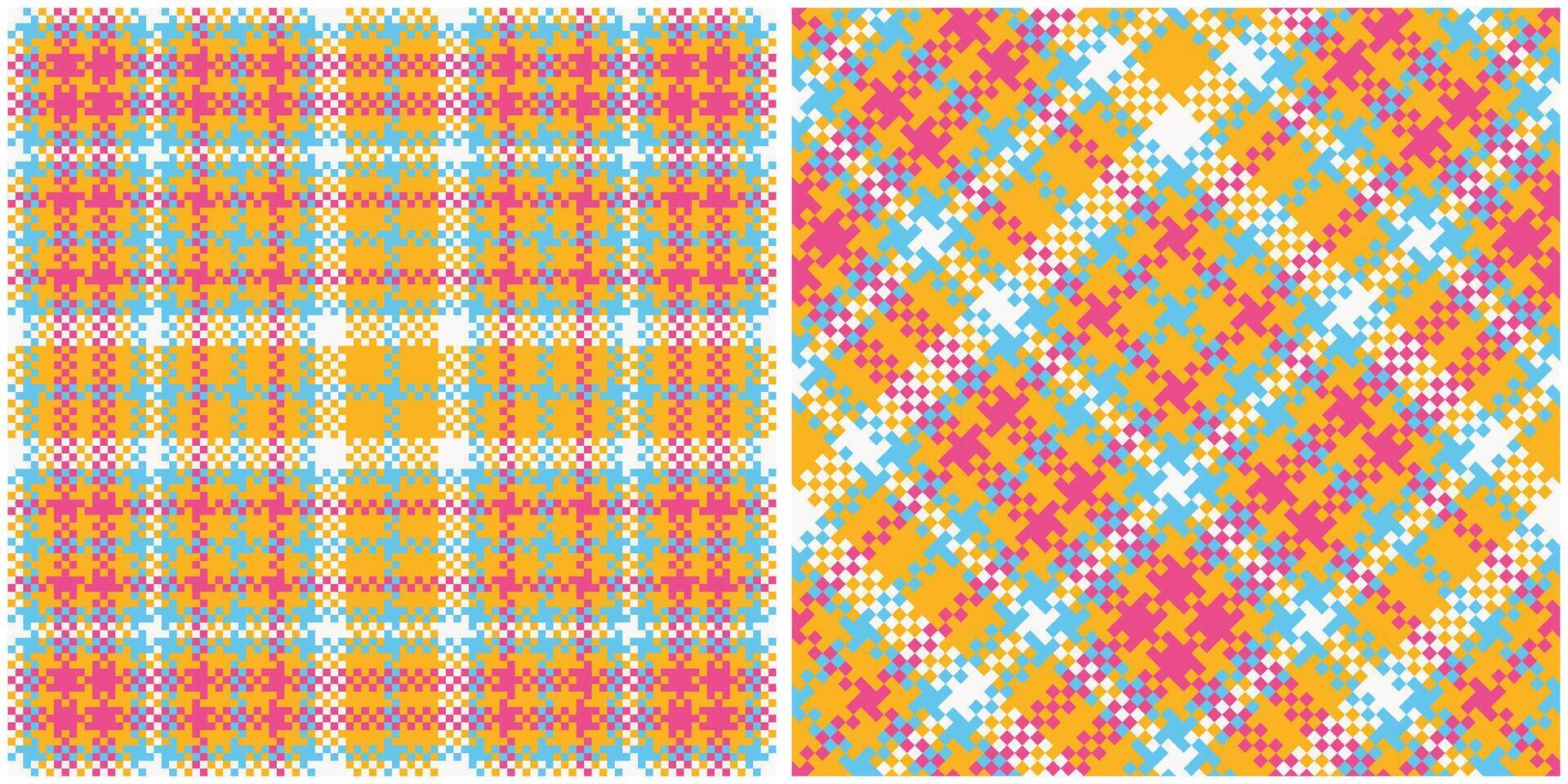 Tartan Seamless Pattern. Traditional Scottish Checkered Background. Template for Design Ornament. Seamless Fabric Texture. vector