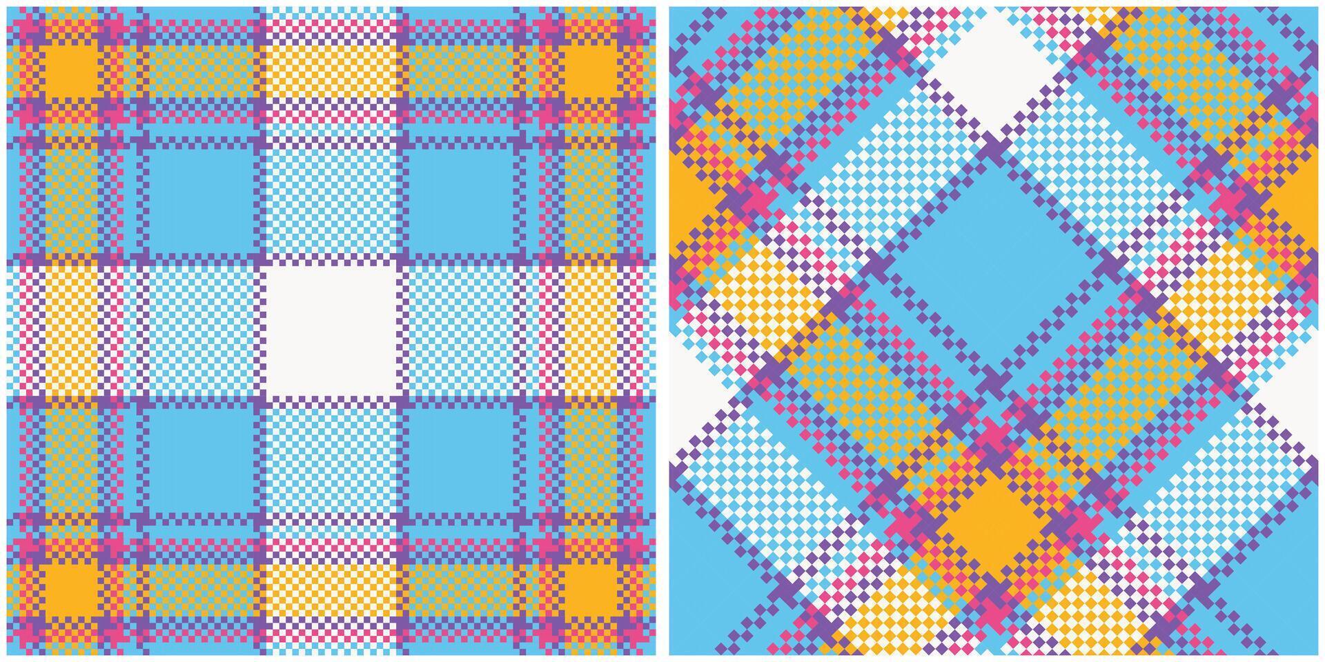 Tartan Seamless Pattern. Abstract Check Plaid Pattern Flannel Shirt Tartan Patterns. Trendy Tiles for Wallpapers. vector