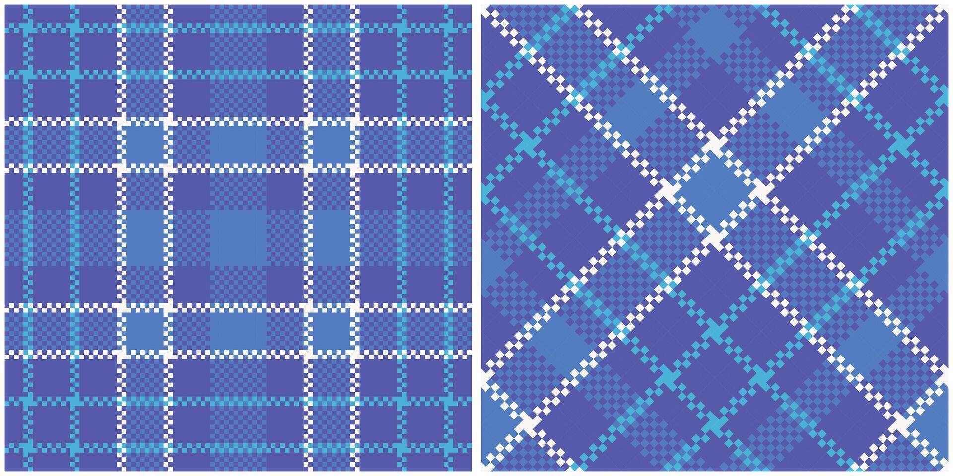 Plaids Pattern Seamless. Scottish Tartan Pattern Traditional Scottish Woven Fabric. Lumberjack Shirt Flannel Textile. Pattern Tile Swatch Included. vector