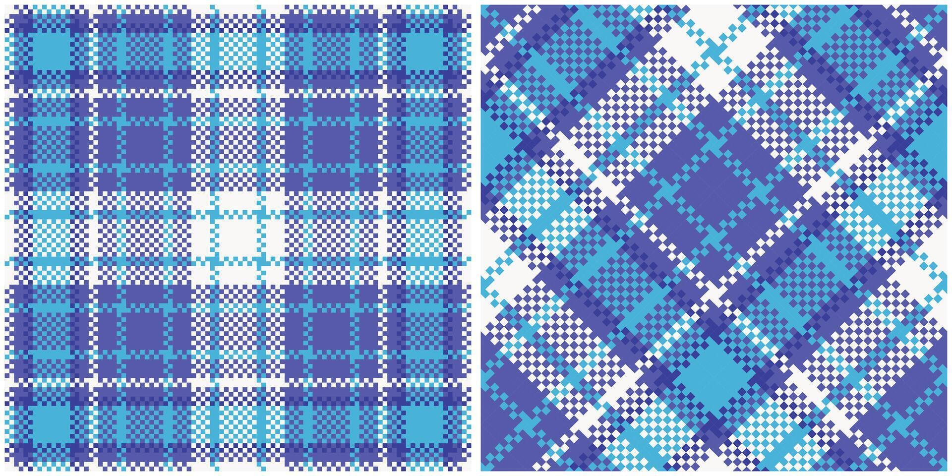 Plaids Pattern Seamless. Classic Plaid Tartan Seamless Tartan Illustration Set for Scarf, Blanket, Other Modern Spring Summer Autumn Winter Holiday Fabric Print. vector