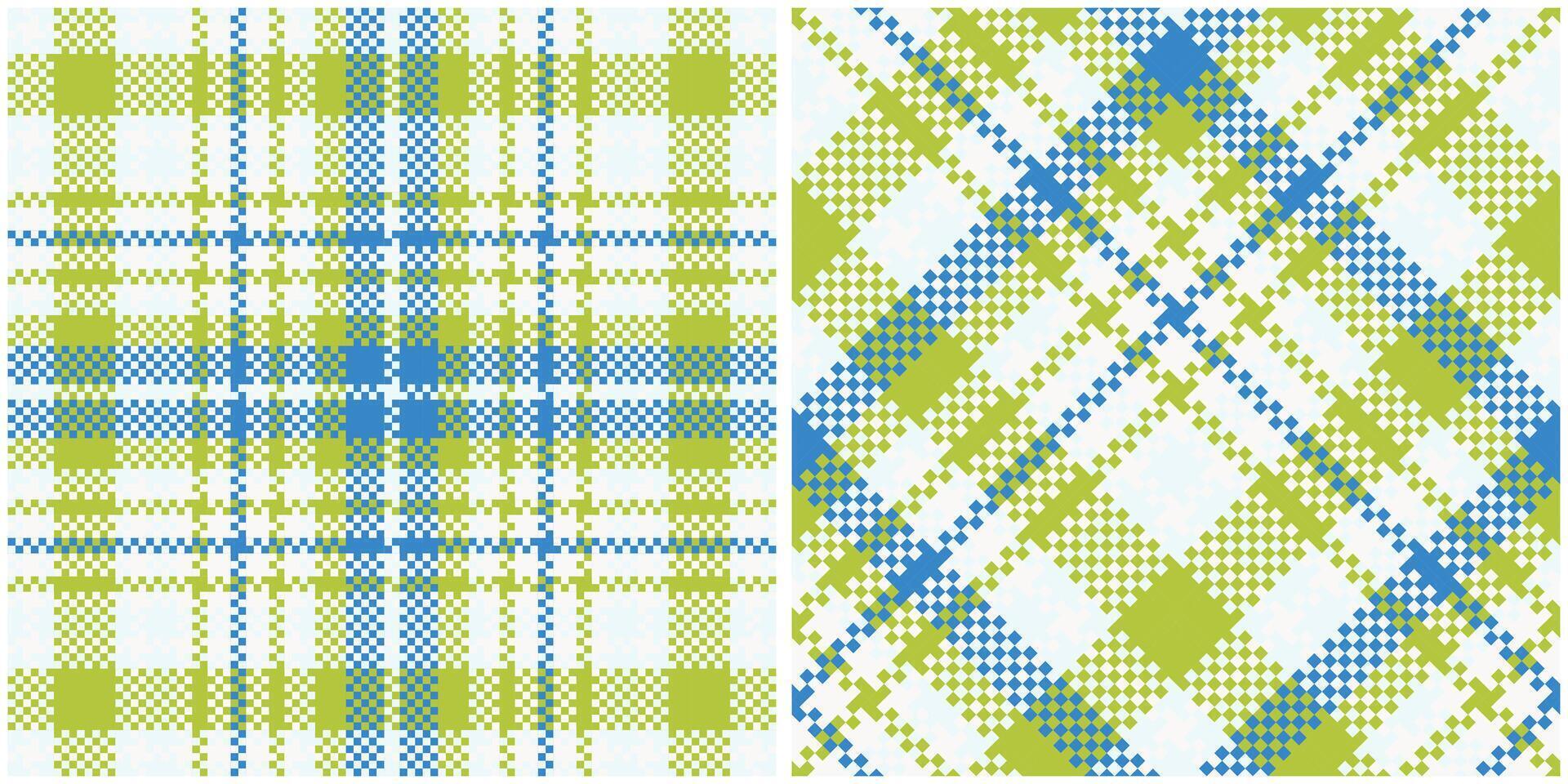 Plaids Pattern Seamless. Tartan Plaid Seamless Pattern. Seamless Tartan Illustration Set for Scarf, Blanket, Other Modern Spring Summer Autumn Winter Holiday Fabric Print. vector