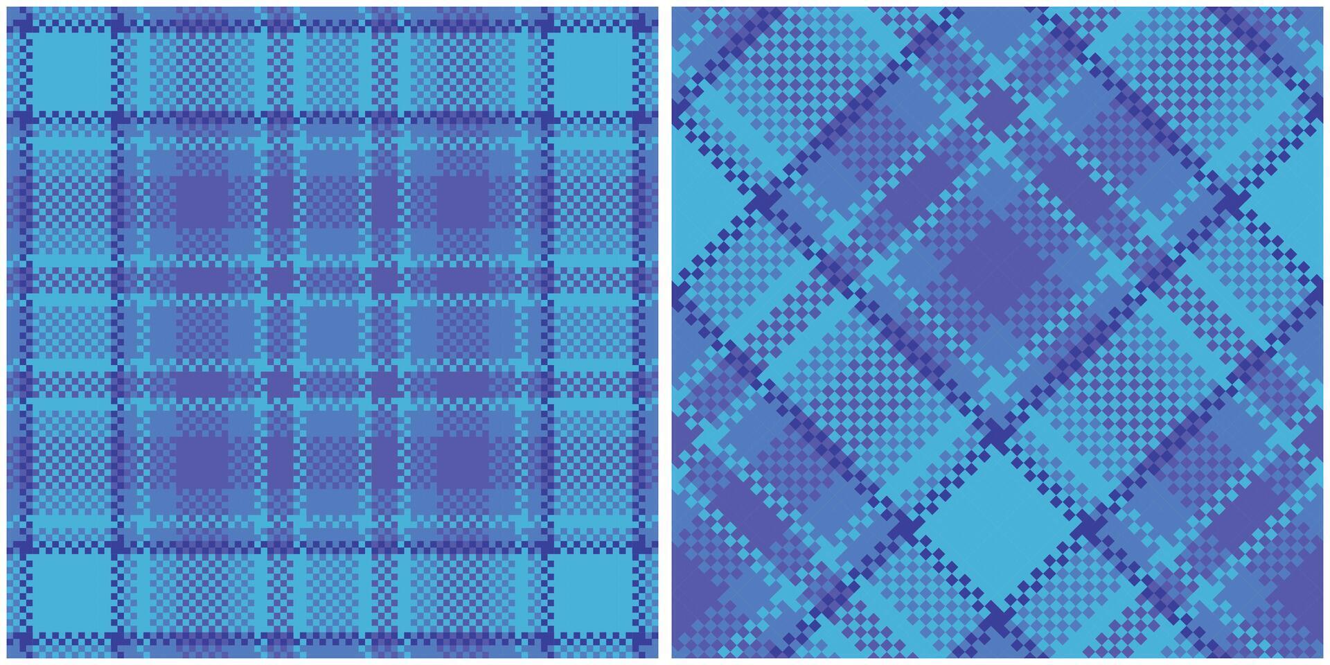 Plaids Pattern Seamless. Classic Plaid Tartan Traditional Scottish Woven Fabric. Lumberjack Shirt Flannel Textile. Pattern Tile Swatch Included. vector
