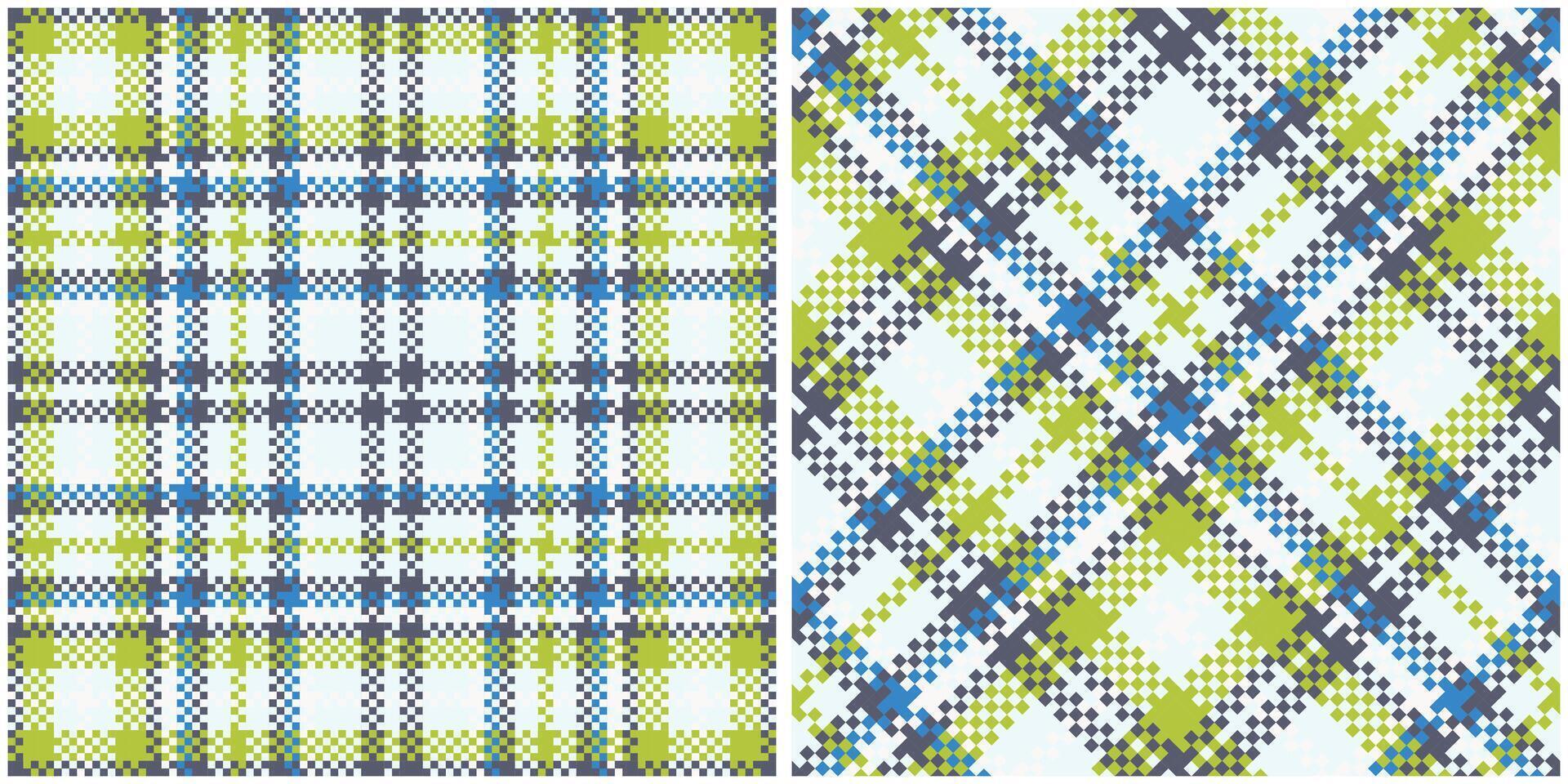 Plaids Pattern Seamless. Tartan Plaid Seamless Pattern. Template for Design Ornament. Seamless Fabric Texture. vector