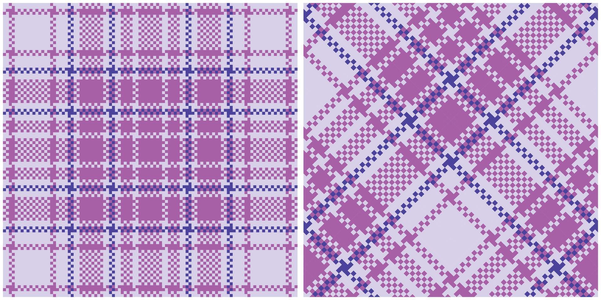 Plaid Pattern Seamless. Gingham Patterns Template for Design Ornament. Seamless Fabric Texture. vector
