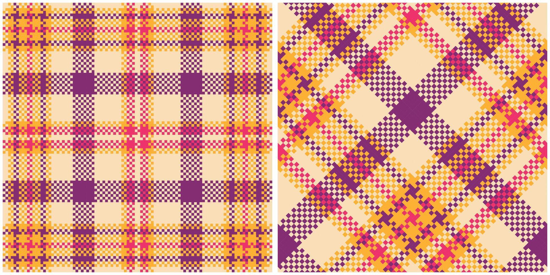 Plaid Patterns Seamless. Checker Pattern for Scarf, Dress, Skirt, Other Modern Spring Autumn Winter Fashion Textile Design. vector