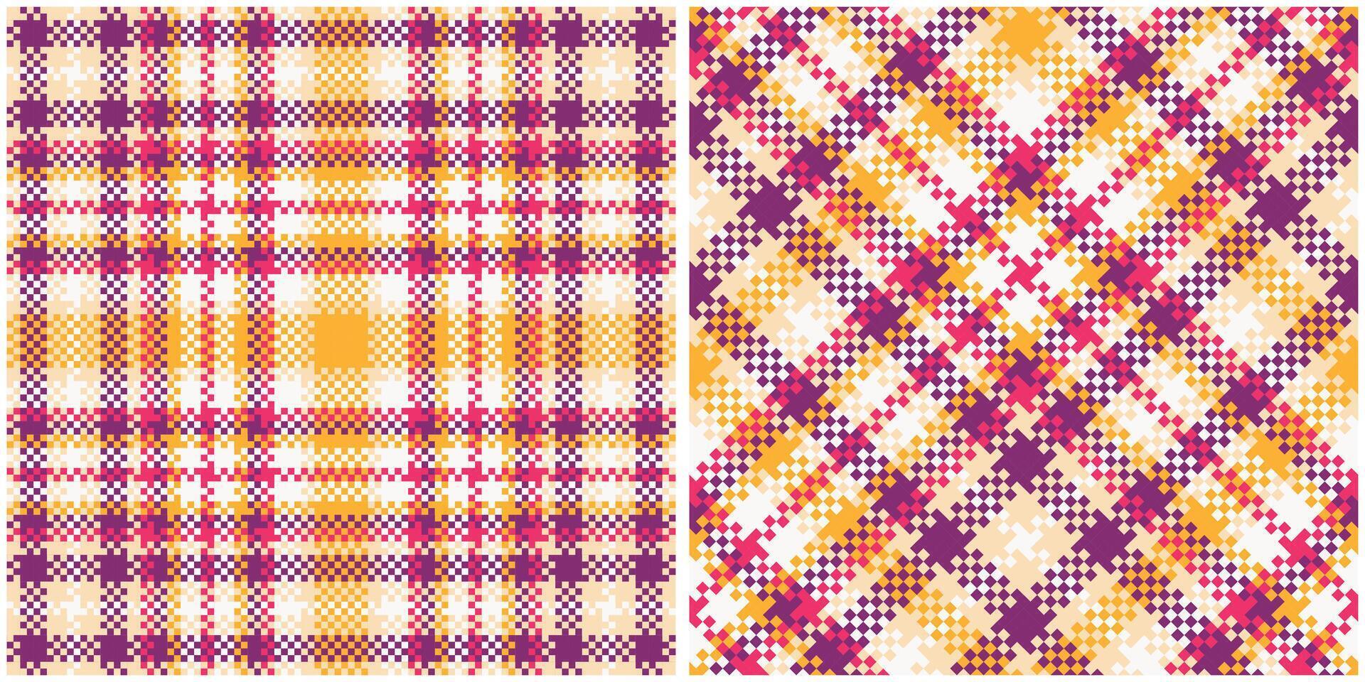 Plaid Patterns Seamless. Checkerboard Pattern for Scarf, Dress, Skirt, Other Modern Spring Autumn Winter Fashion Textile Design. vector
