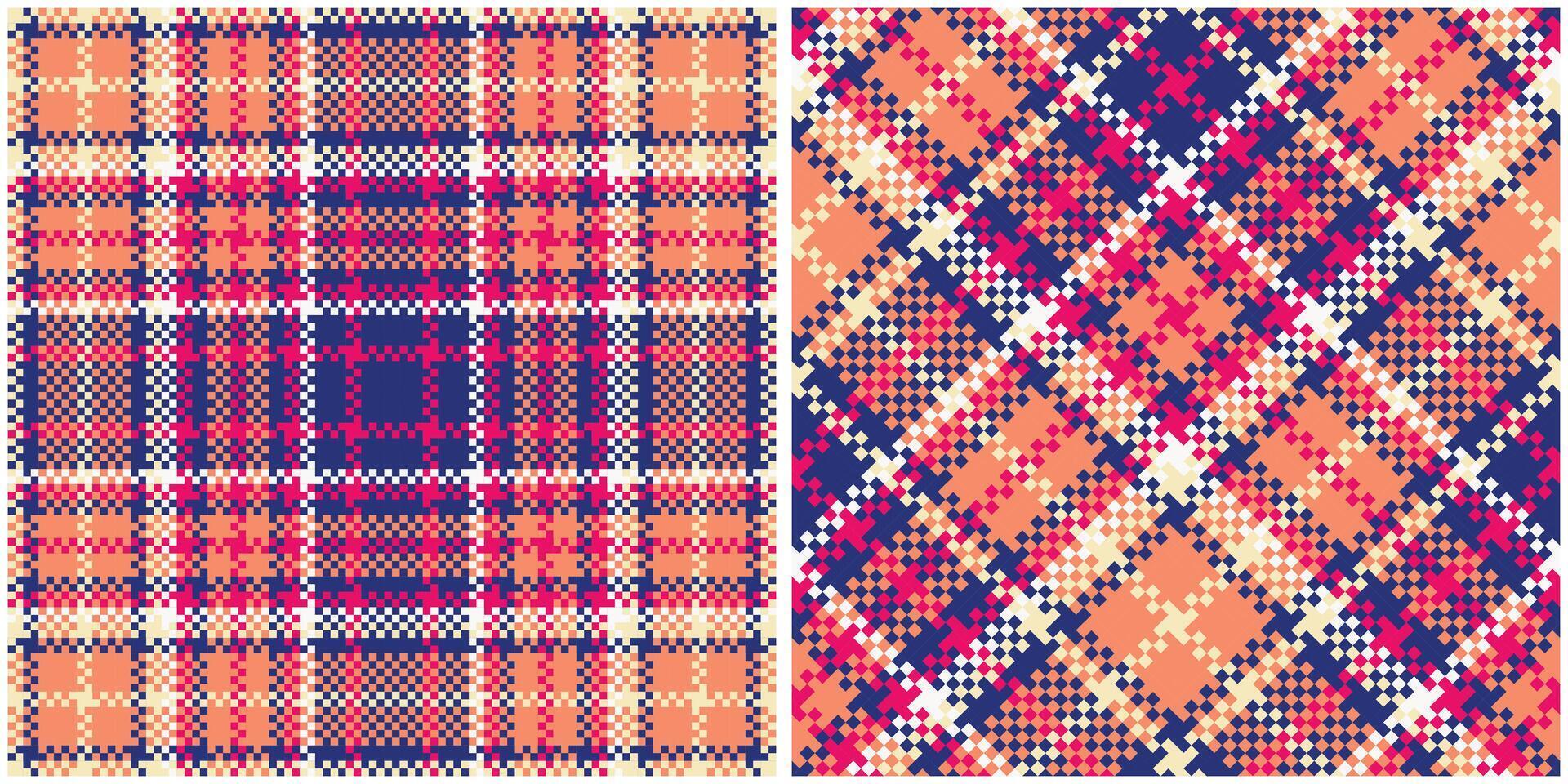 Plaid Pattern Seamless. Tartan Plaid Seamless Pattern. for Scarf, Dress, Skirt, Other Modern Spring Autumn Winter Fashion Textile Design. vector