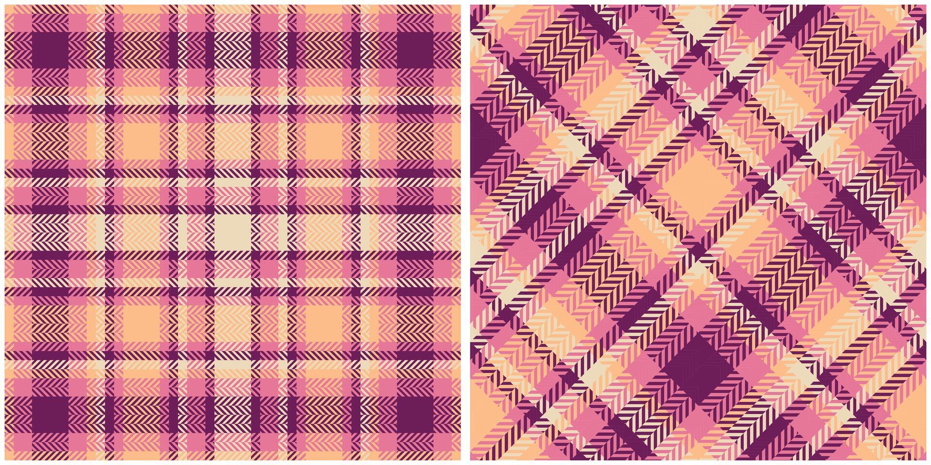 Plaid Patterns Seamless. Classic Scottish Tartan Design. Traditional Scottish Woven Fabric. Lumberjack Shirt Flannel Textile. Pattern Tile Swatch Included. vector