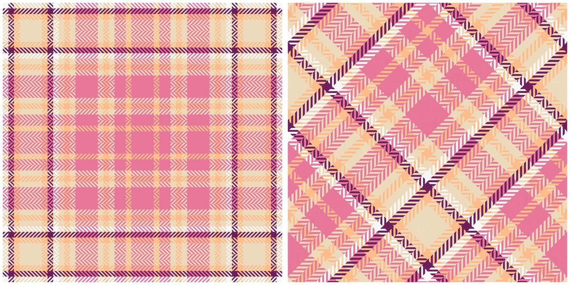 Plaid Patterns Seamless. Tartan Plaid Seamless Pattern. Template for Design Ornament. Seamless Fabric Texture. vector