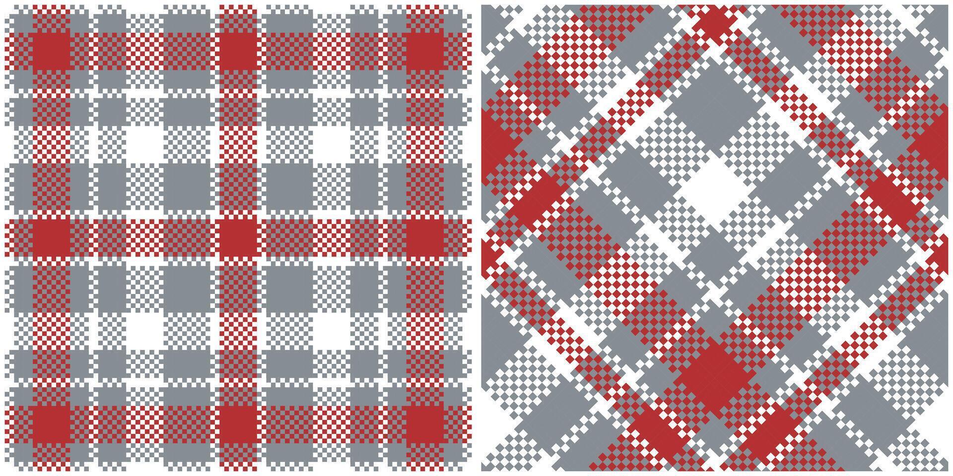Tartan Pattern Seamless. Pastel Scottish Tartan Pattern Traditional Pastel Scottish Woven Fabric. Lumberjack Shirt Flannel Textile. Pattern Tile Swatch Included. vector