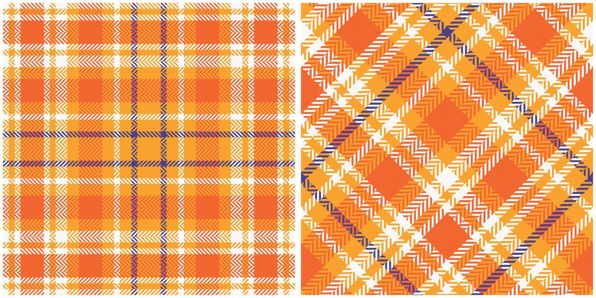 Scottish Tartan Pattern. Plaid Pattern Seamless Seamless Tartan Illustration Set for Scarf, Blanket, Other Modern Spring Summer Autumn Winter Holiday Fabric Print. vector