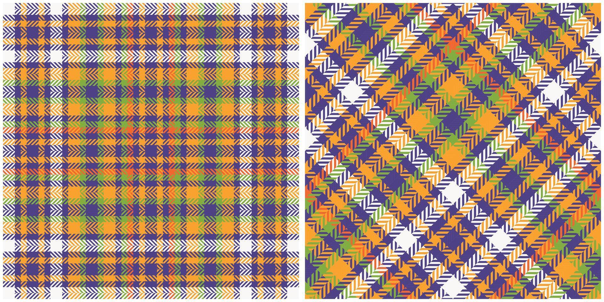 Scottish Tartan Pattern. Checker Pattern Seamless Tartan Illustration Set for Scarf, Blanket, Other Modern Spring Summer Autumn Winter Holiday Fabric Print. vector
